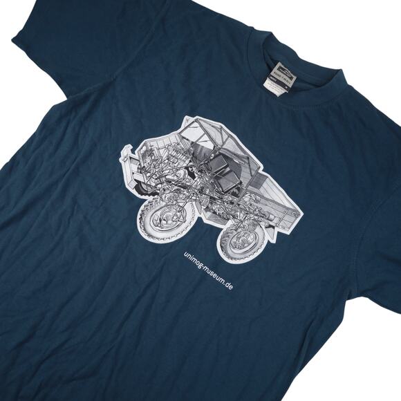 Vintage Unimog Diagram Graphic T Shirt - Picture 2 of 9
